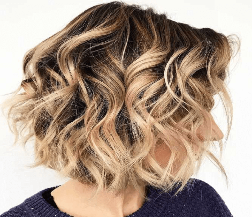 how to curl short hair with a straightener